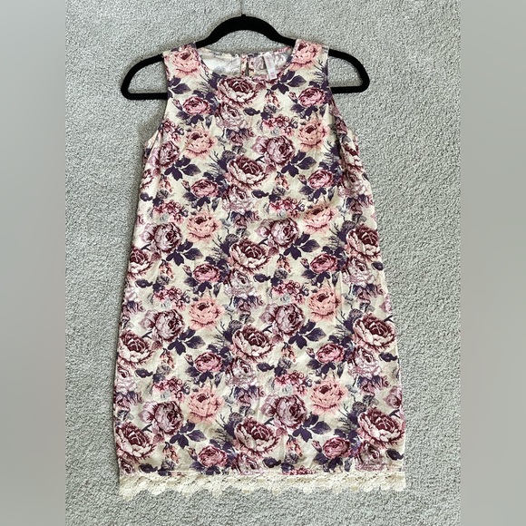 Mini floral Shift Dress - Picture 3 of 7